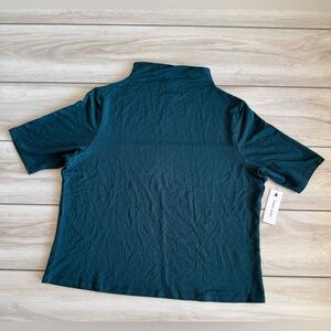 Tribal Maisie Funnel Neck Knit Top Green XL NWT STITCH FIX